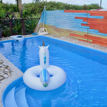 סן-פרנסואה Bungalow La Perle - Jacuzzi - Piscine מראה חיצוני תמונה