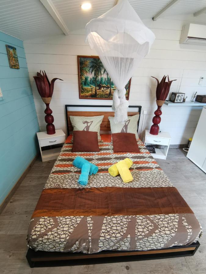 סן-פרנסואה Bungalow La Perle - Jacuzzi - Piscine מראה חיצוני תמונה