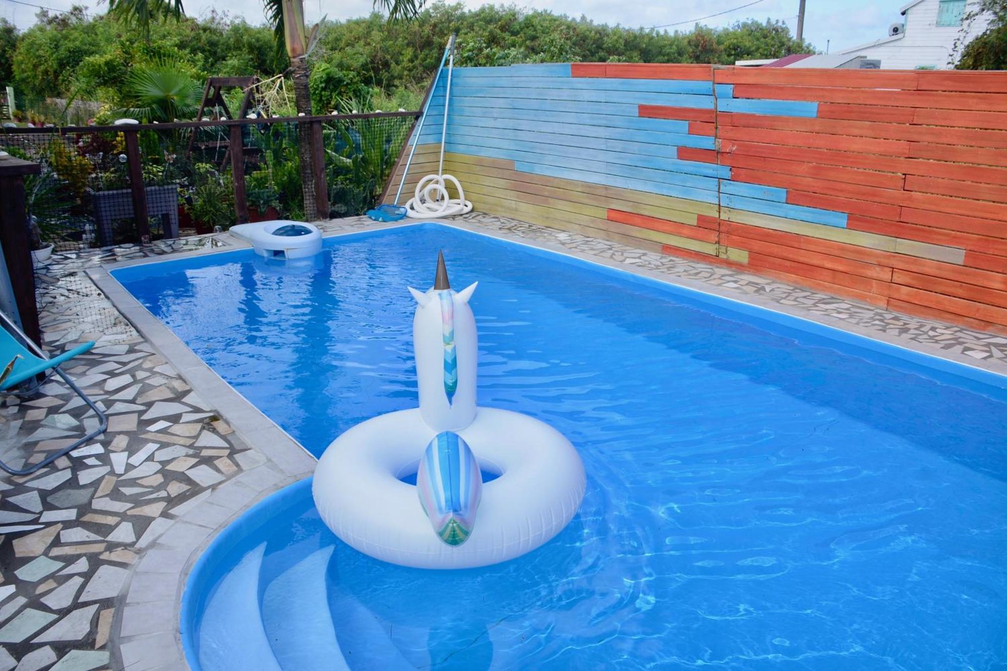 סן-פרנסואה Bungalow La Perle - Jacuzzi - Piscine מראה חיצוני תמונה