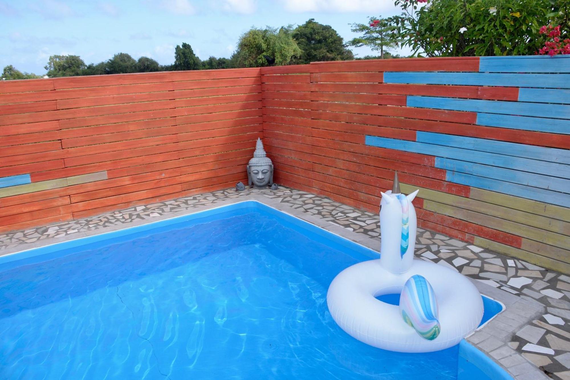 סן-פרנסואה Bungalow La Perle - Jacuzzi - Piscine מראה חיצוני תמונה